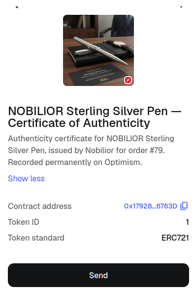 Blockchain_certificate_luxury_items certificate verification using blockchain